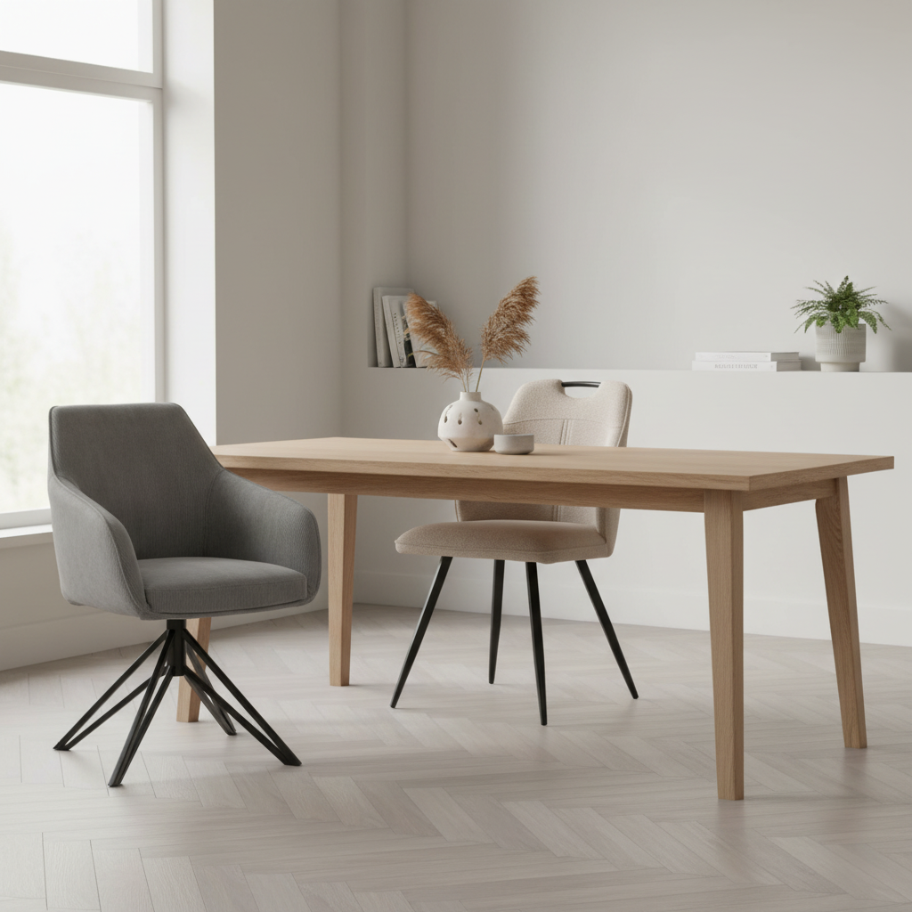 RV Design Blues armstoel vs RV Design Adele eetkamerstoel